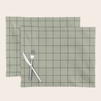 Grid (Green) Placemat Gallery Image 1