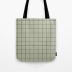 Grid (Green) Tote Bag Gallery Image 1