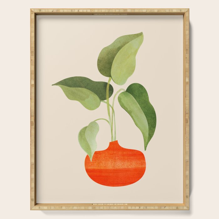Beginnings / Plant Study Series Serving Tray Gallery Image 1