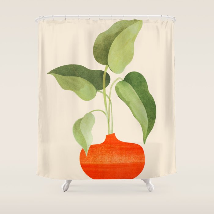 Beginnings / Plant Study Series Shower Curtain Gallery Image 1