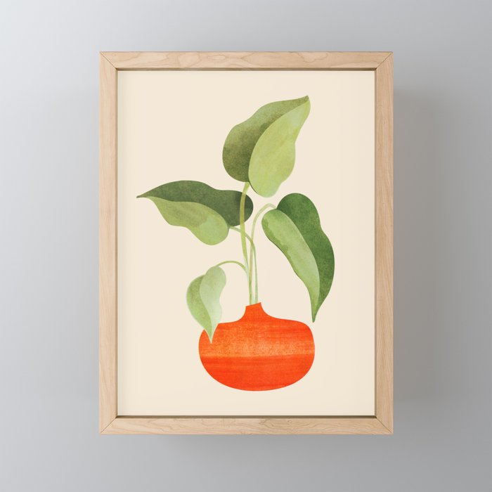 Beginnings / Plant Study Series Mini Art Print Gallery Image 1