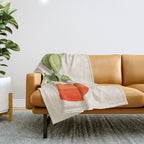 Beginnings / Plant Study Series Throw Blanket Gallery Image 1