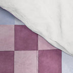 Handmade checker Cool tones Cozy heirloom Comforter Gallery Image 4