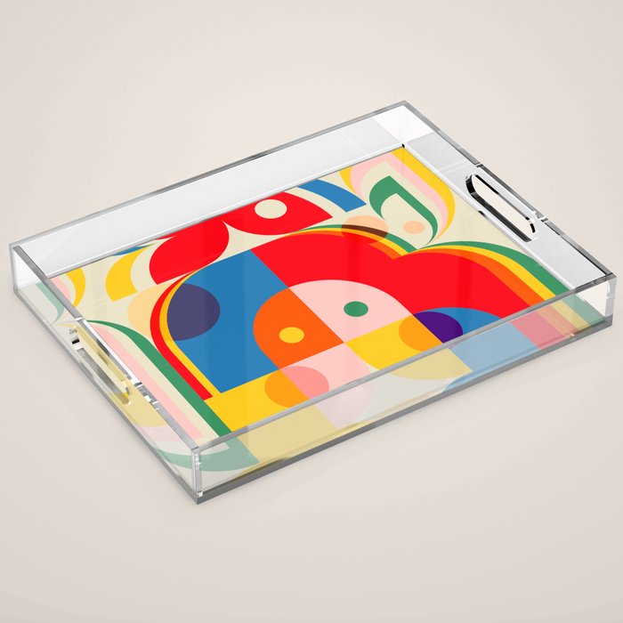 Lovers and Fish Acrylic Tray Gallery Image 1