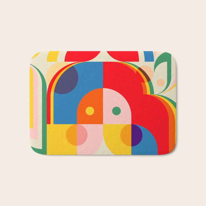 Lovers and Fish Bath Mat Gallery Image 1