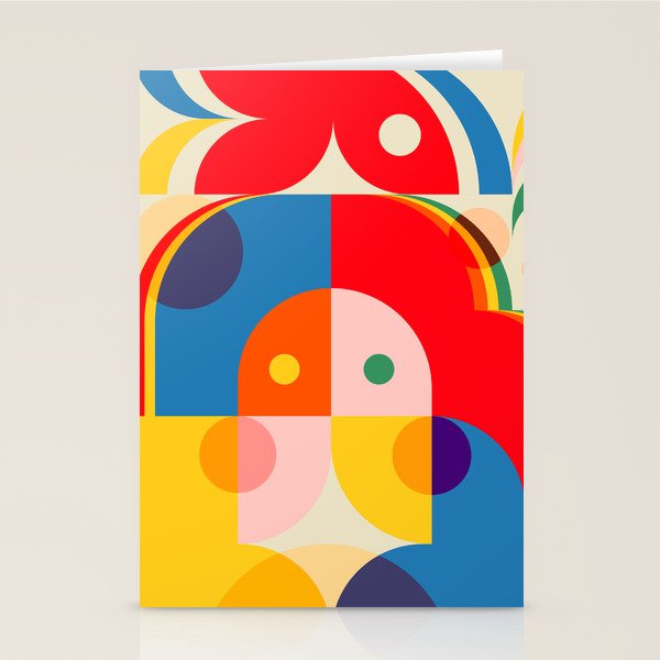 Lovers and Fish Stationery Card Gallery Image 2