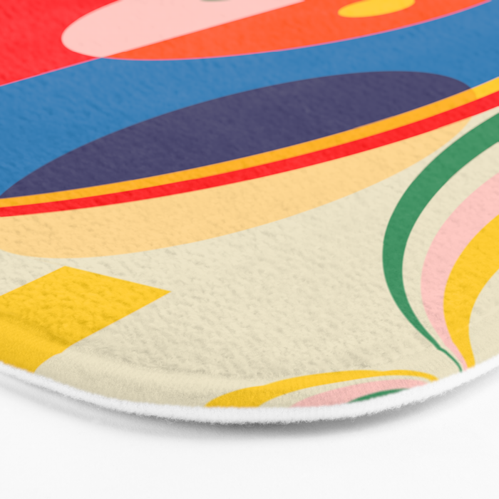 Lovers and Fish Bath Mat Gallery Image 3