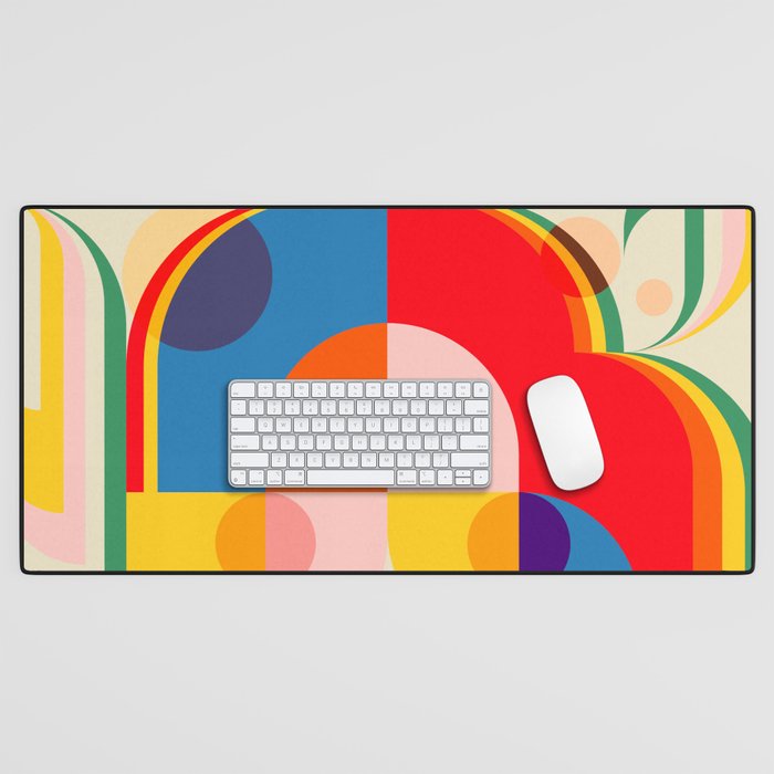 Lovers and Fish Desk Mat Gallery Image 1