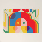 Lovers and Fish Welcome Mat Gallery Image 1