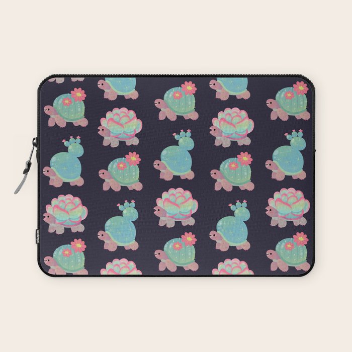 Cactus tortoise Laptop Sleeve Gallery Image 1
