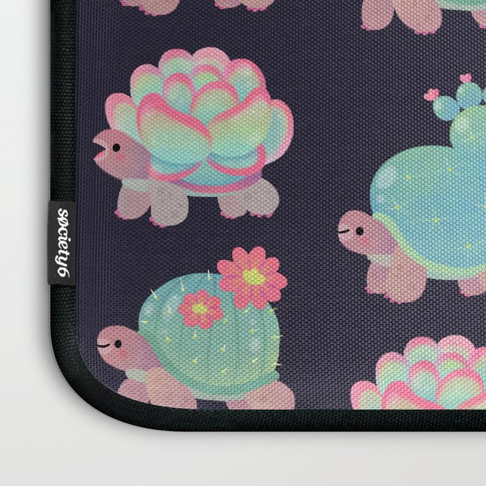Cactus tortoise Laptop Sleeve Gallery Image 3