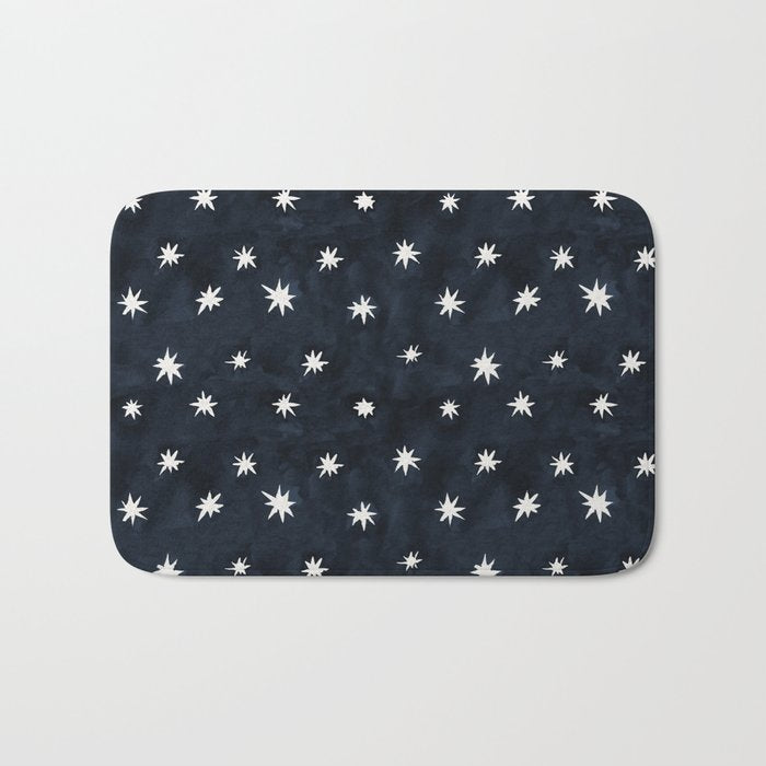 Midnight Starlet Bath Mat Gallery Image 1