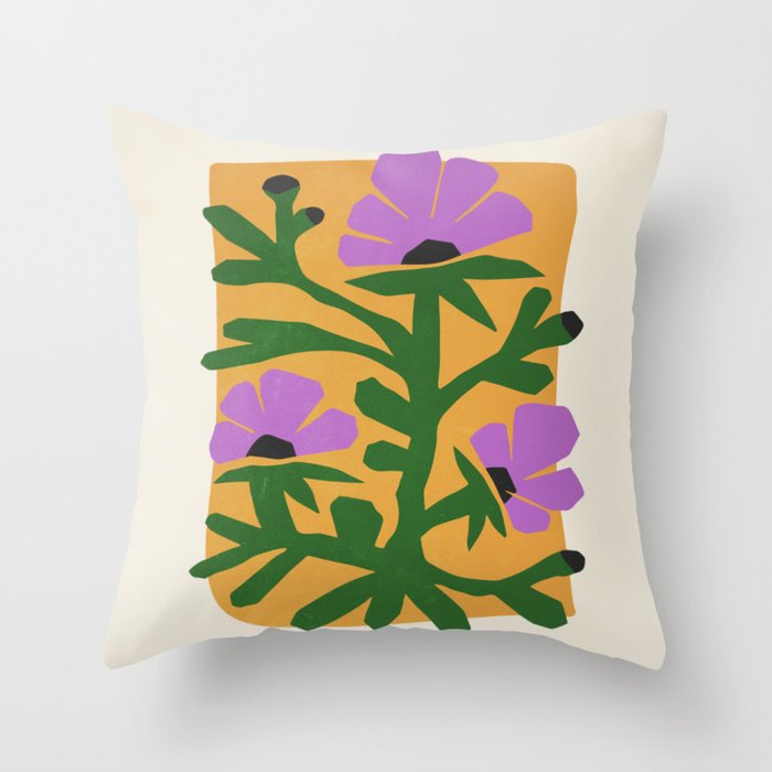 Flower Market III: Amsterdam | Matisse Edition Throw Pillow Gallery Image 6