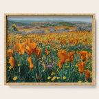 Wildflower Poppy Superbloom Serving Tray Gallery Image 1