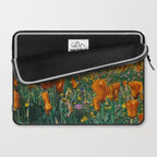 Wildflower Poppy Superbloom Laptop Sleeve Gallery Image 2