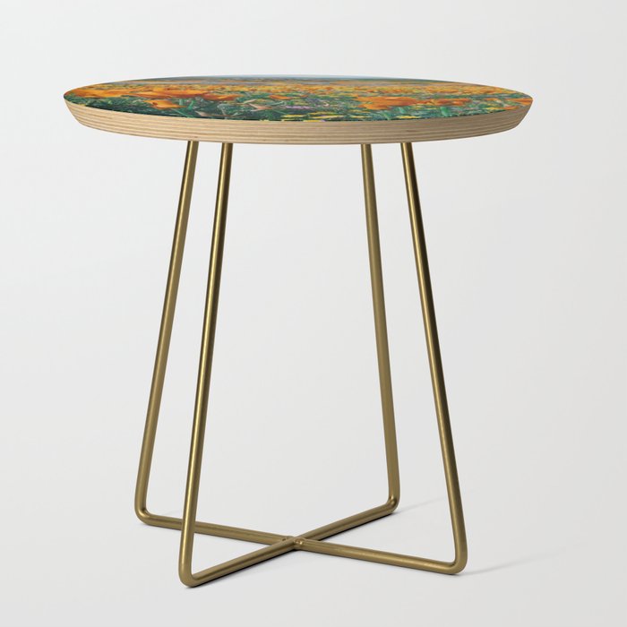 Wildflower Poppy Superbloom Side Table Gallery Image 1
