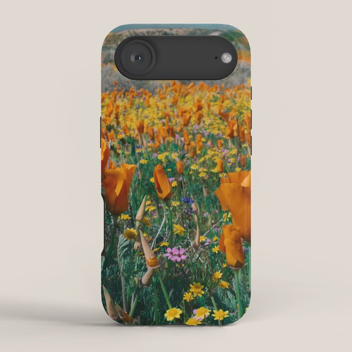Wildflower Poppy Superbloom iPhone Case Gallery Image 2