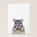 Chinchilla Stationery Card Gallery Image 2