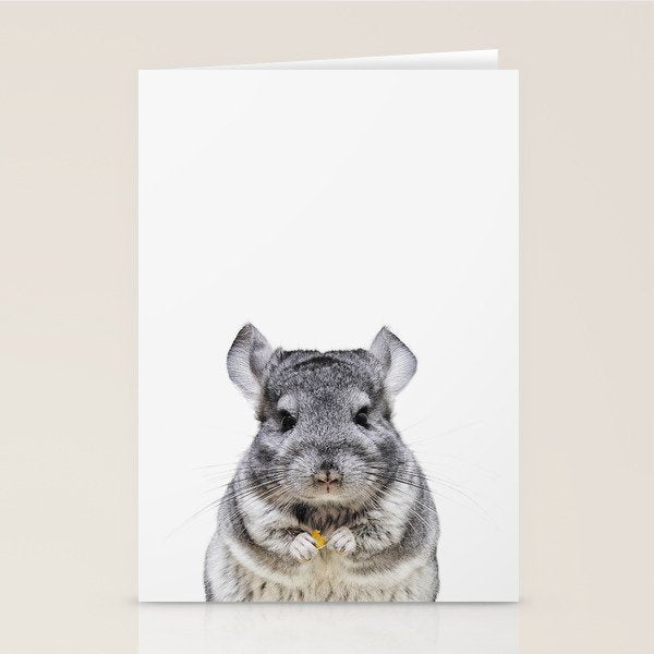 Chinchilla Stationery Card Gallery Image 1