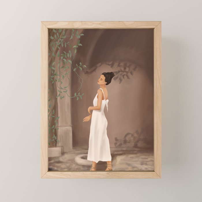 Summer Morning at Home Mini Art Print Gallery Image 1