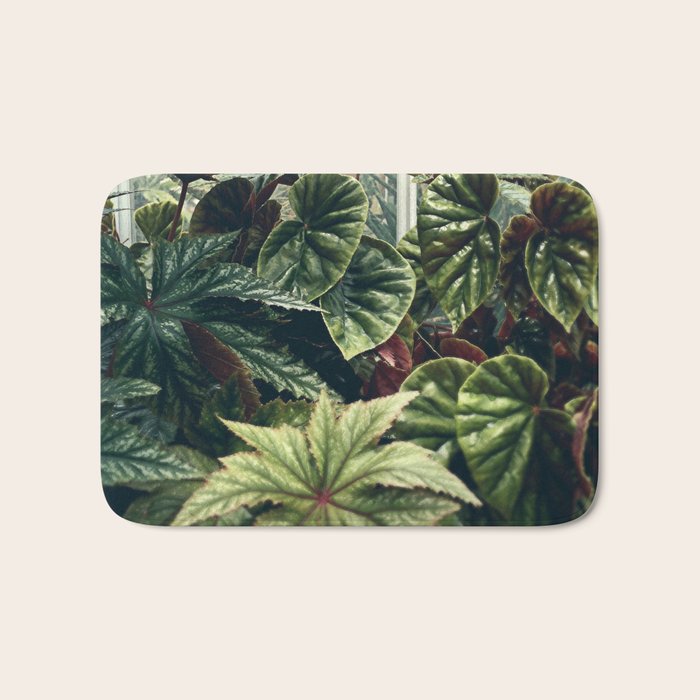 Beautiful Begonias Bath Mat Gallery Image 1