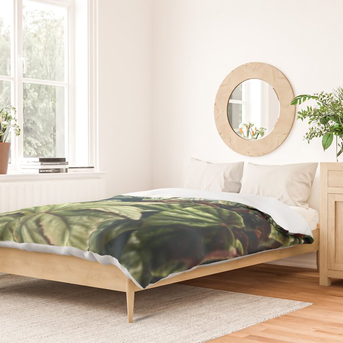 Beautiful Begonias Duvet Cover Gallery Image 2