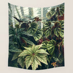 Beautiful Begonias Wall Tapestry Gallery Image 4