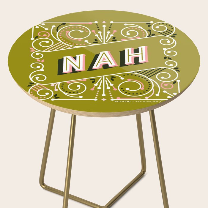 Nah - Olive & Blush Palette Side Table Gallery Image 2