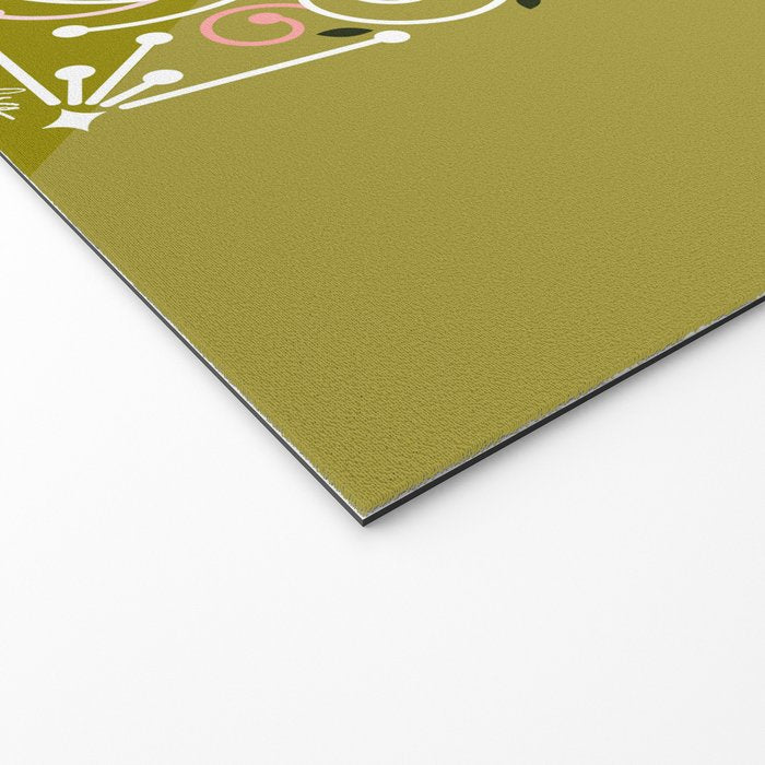 Nah - Olive & Blush Palette Welcome Mat Gallery Image 2