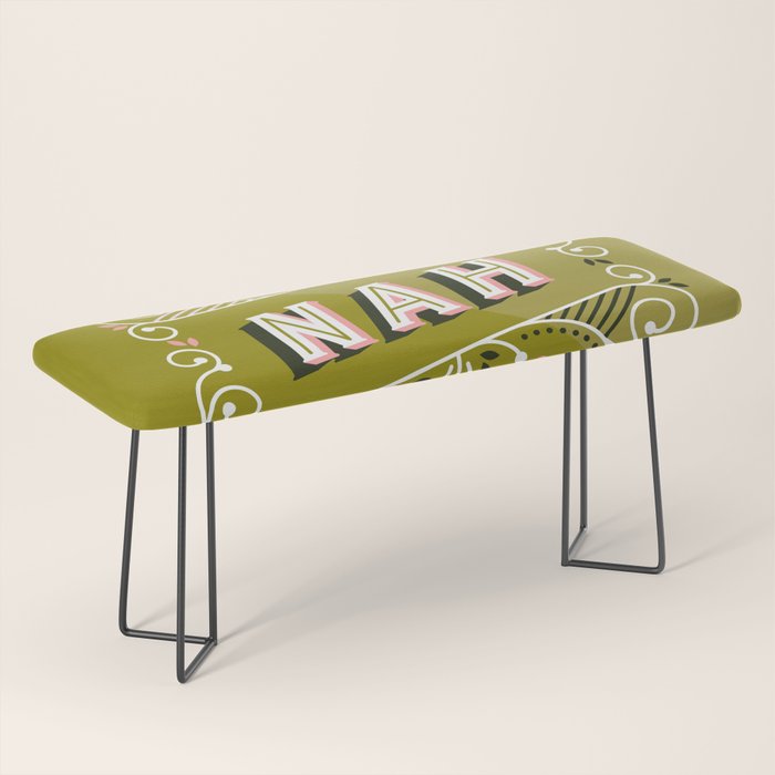 Nah - Olive & Blush Palette Bench Gallery Image 1