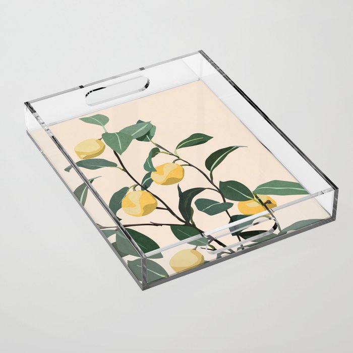 Lemon Acrylic Tray Gallery Image 1