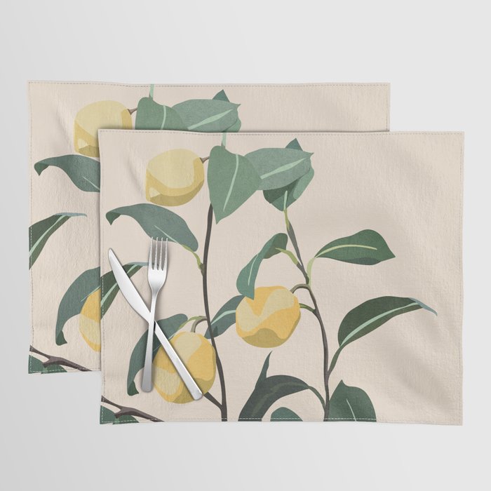 Lemon Placemat Gallery Image 1