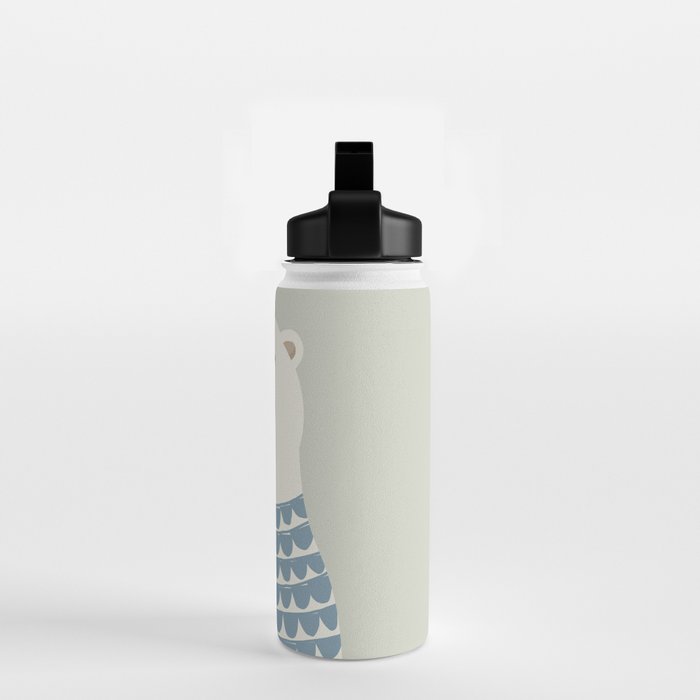 Whimsical Polar Bear Water Bottle Gallery Image 2