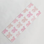 Pink Bows Preppy Coquette Yoga Mat Gallery Image 1