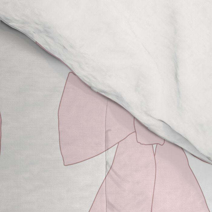 Pink Bows Preppy Coquette Comforter Gallery Image 4
