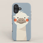 Emu, Animal Portrait iPhone Case Gallery Image 1