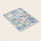 William Morris Strawberry Thief Pastel Blue Floral Notebook Gallery Image 3