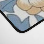 William Morris Strawberry Thief Pastel Blue Floral Desk Mat Gallery Image 4