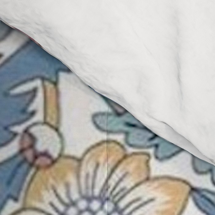 William Morris Strawberry Thief Pastel Blue Floral Comforter Gallery Image 4