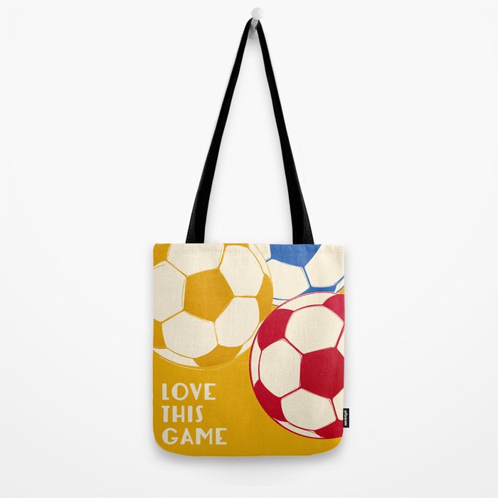 Love This Game - Football Illustration Tote Bag Gallery Image 2