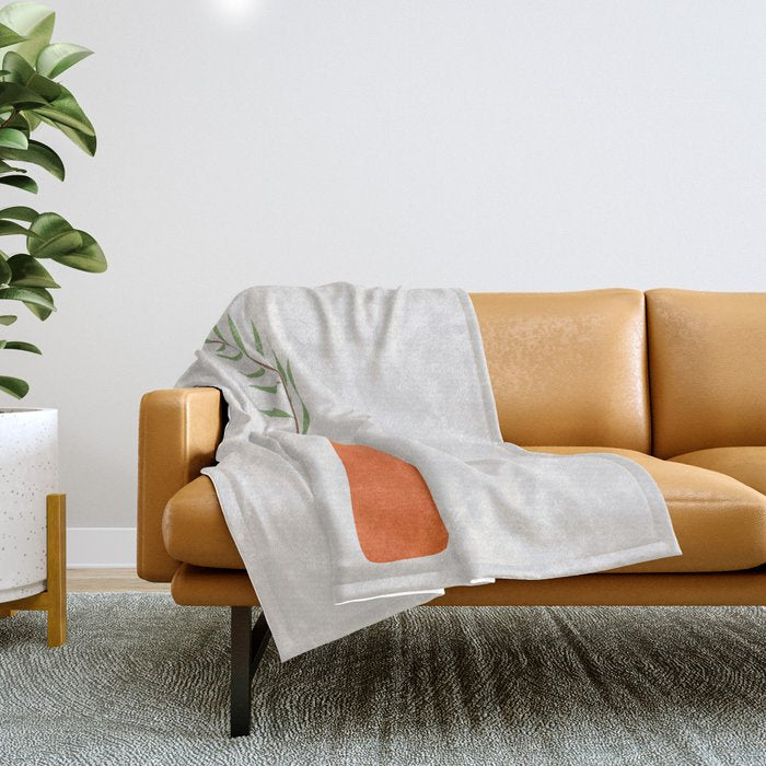 Little Vase Design Throw Blanket Gallery Image 1