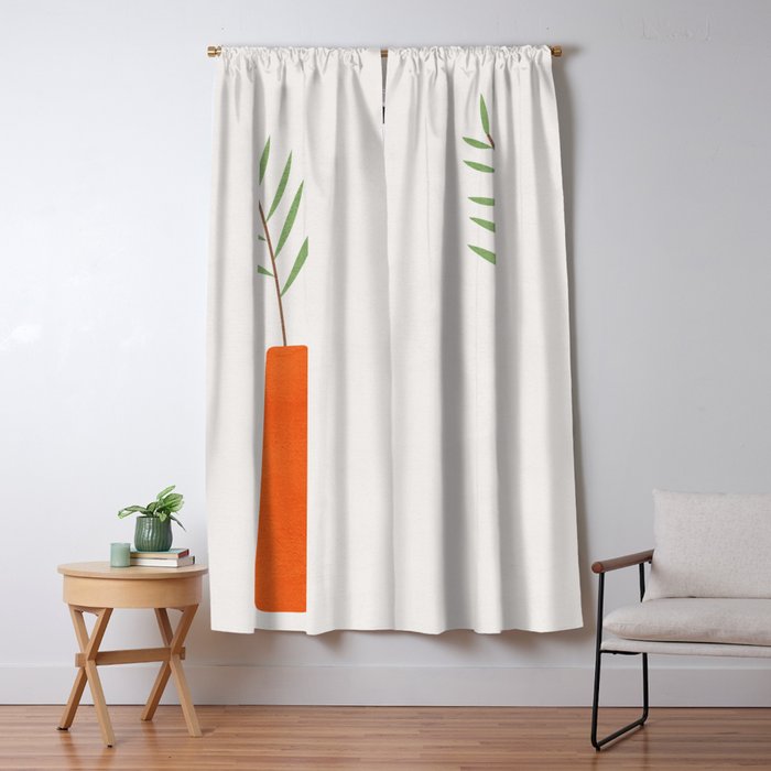 Little Vase Design Window Curtain Gallery Image 5