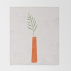 Little Vase Design Throw Blanket Gallery Image 2