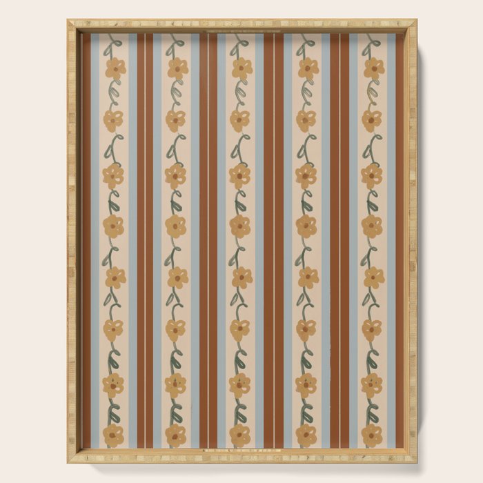 Ditzy Floral Serving Tray Gallery Image 1