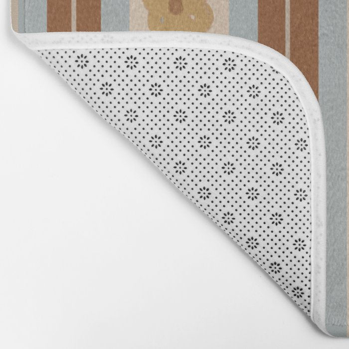 Ditzy Floral Bath Mat Gallery Image 2