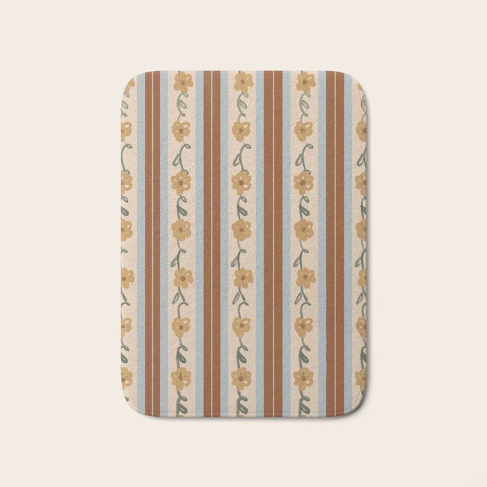 Ditzy Floral Bath Mat Gallery Image 1