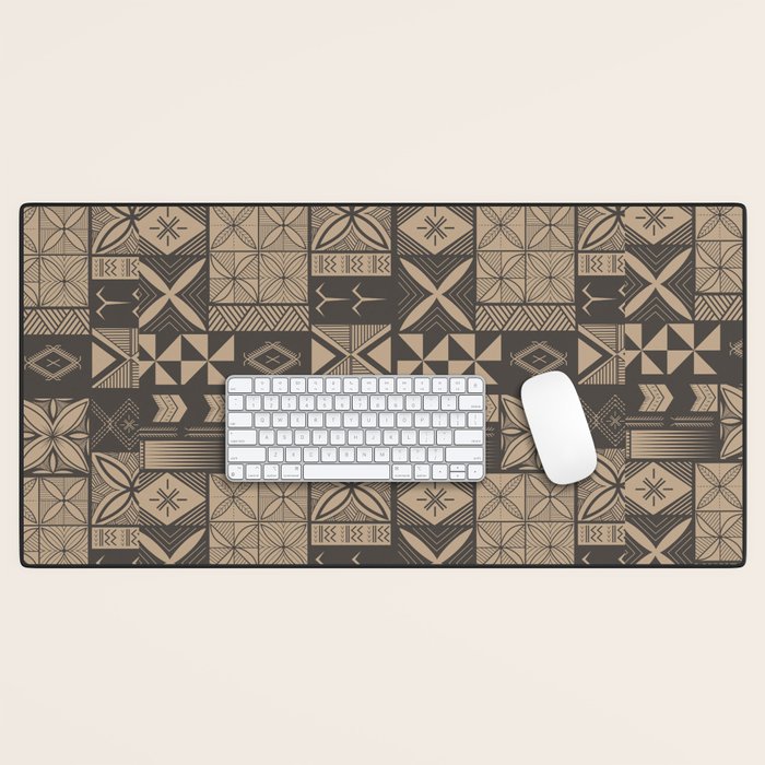 UrbanNesian Camo Siapo and Tatau Desk Mat Gallery Image 1
