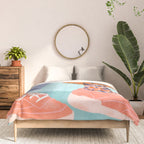 Pull Up Those Pretty Socks! | Optimism Hustle Positivity | Good Vibes Luck Pop Art Comforter Gallery Image 3