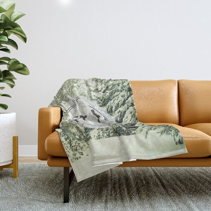 Let It Snow Throw Blanket Gallery Image 1