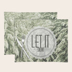 Let It Snow Placemat Gallery Image 1